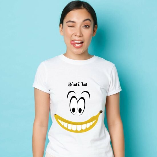 T-shirt Femme J'ai la banane