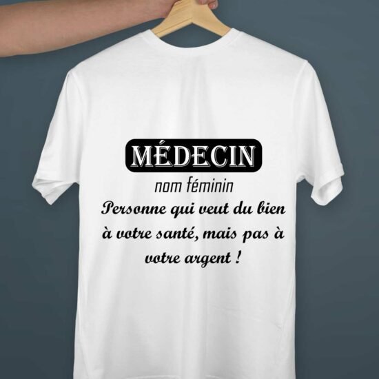 T-shirt femme Médecin