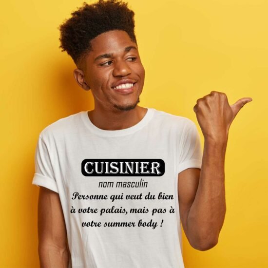 T-shirt homme Cuisinier