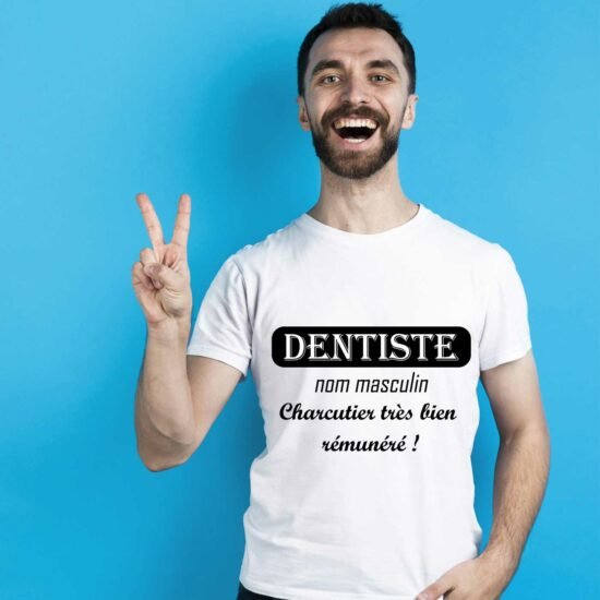 T-shirt homme Dentiste