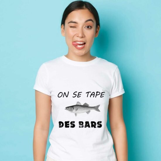T-shirt Femme On se tape des bars