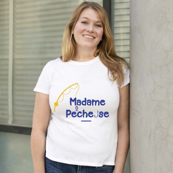 T-shirt Madame Pêcheuse