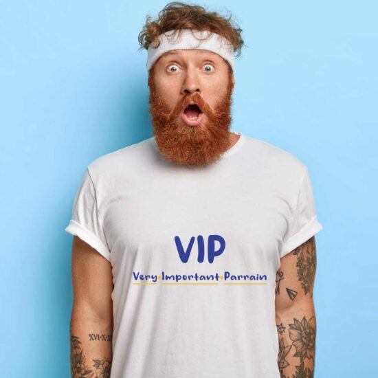 T-shirt VIP Very Important Parrain