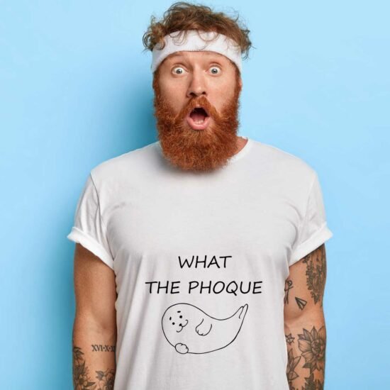 T-shirt Homme What the phoque