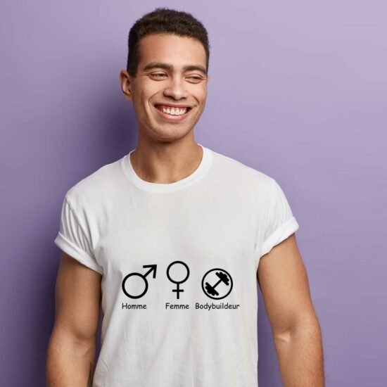 T-shirt Symbole genre Bodybuildeur