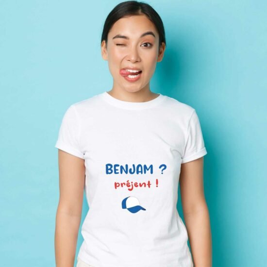 T-shirt Femme Benjam préjent François Damiens
